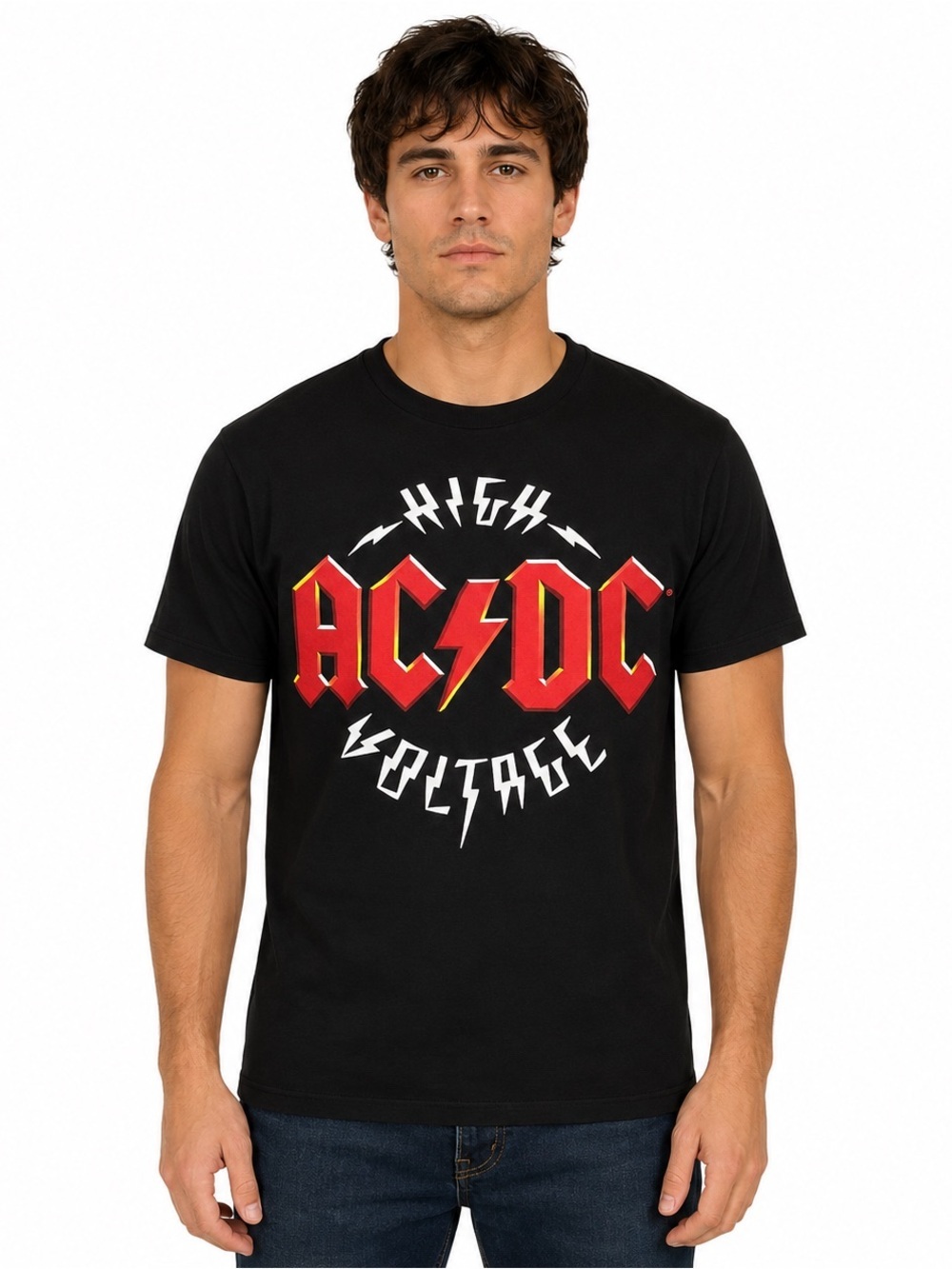 AC/DC High Voltage Band Tee Shirt Vintage